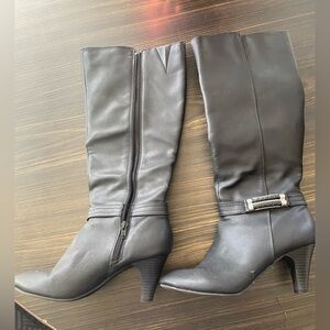 🖤EUC- Rampage Ram-Indy Women’s High Heel Dress Boots Black Size 7.5